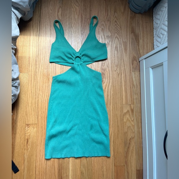 Princess Polly Green Dress - Picture 1 of 2
